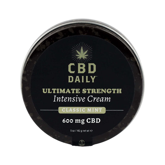 CBD Daily Intensive Cream Ultimate Strength Classic Mint 5 oz