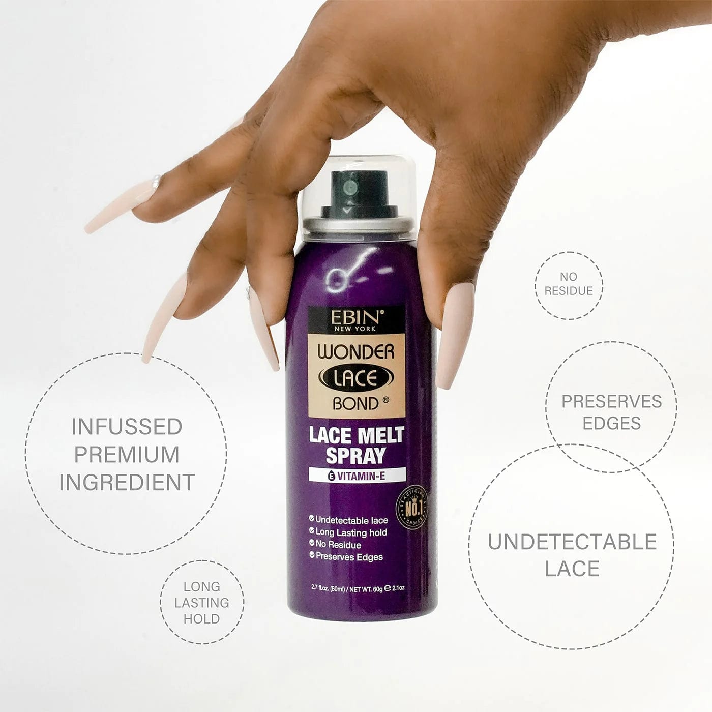 Wonder Lace Bond Lace Melt Spray - Keratin