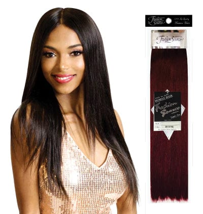 Fashion Source 7Piece 12" Clip-On Human Hair STW