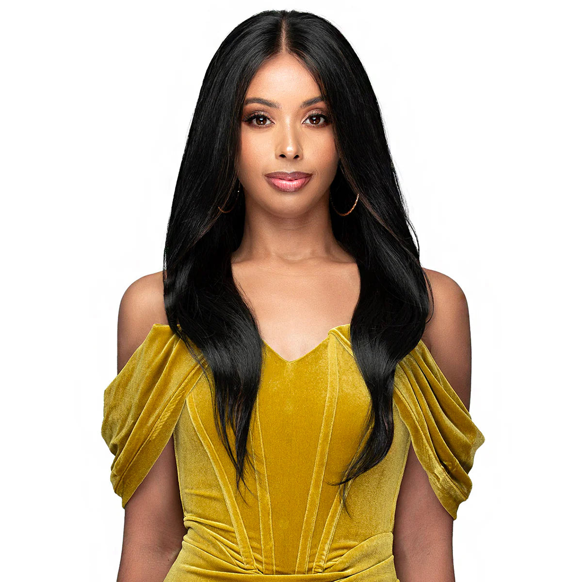 Bobbi Boss  Lauren Human Hair Blend 13x4 HD Full Lace Wig FLB002