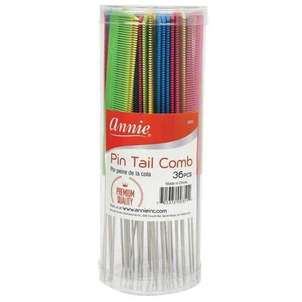 Annie Pin Tail Comb Assorted Colors #351 - 1 single