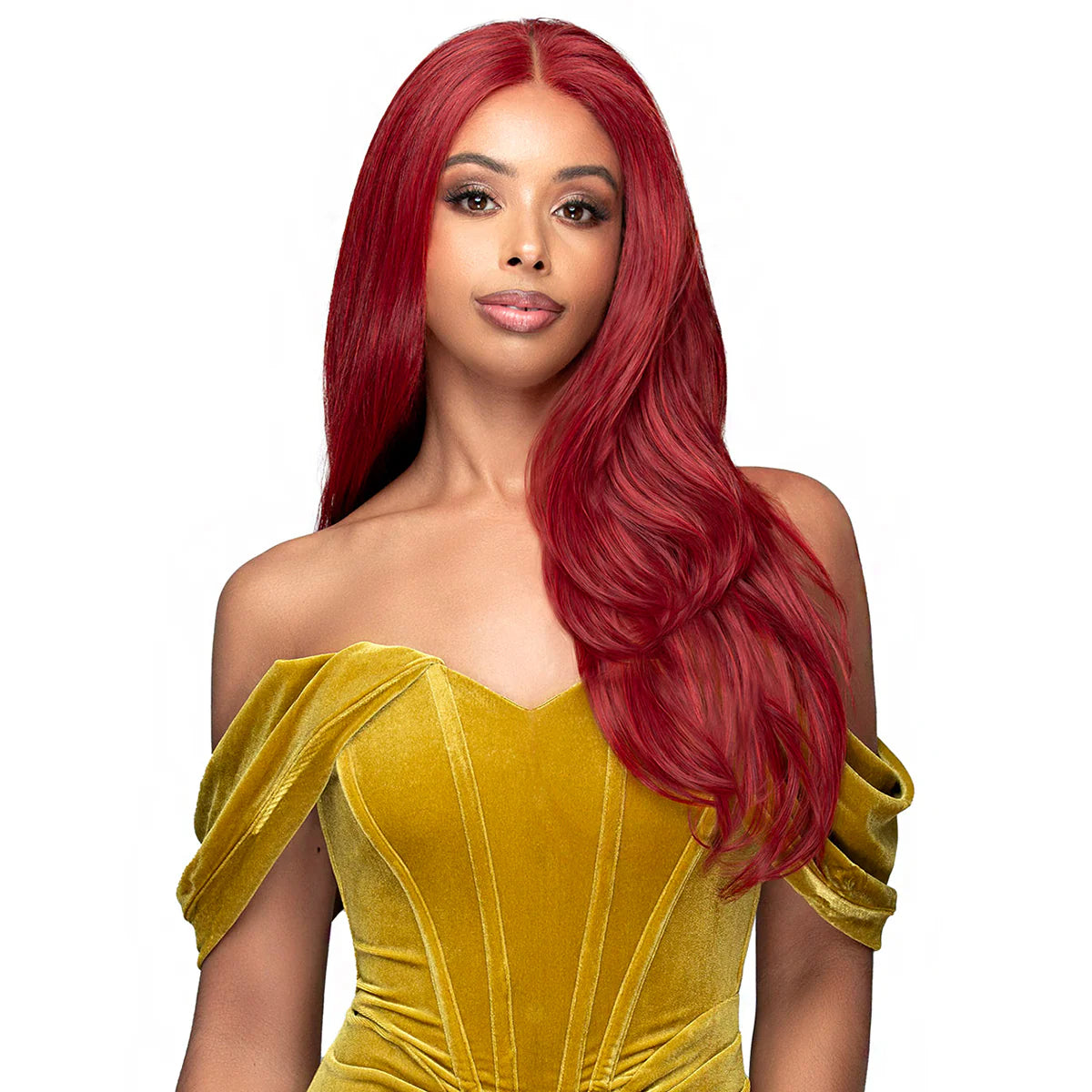 Bobbi Boss Lauren Human Hair Blend 13x4 HD Full Lace Wig FLB002