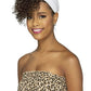 Vivica A Fox Turban Do Instant Headwrap Style Water Wave Bang N White Turban #TD-AMEN-WT