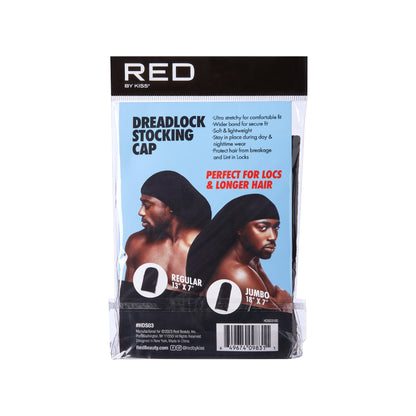 Red Dreadlocks Stocking Cap Regular 7X13 HDS03
