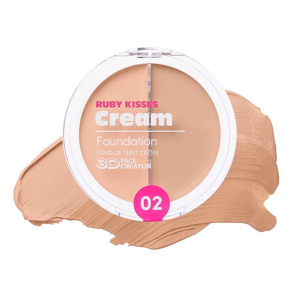 Ruby Kisses 3D Face Creator Duo Foundation & Concealer RDF02 – Level 2