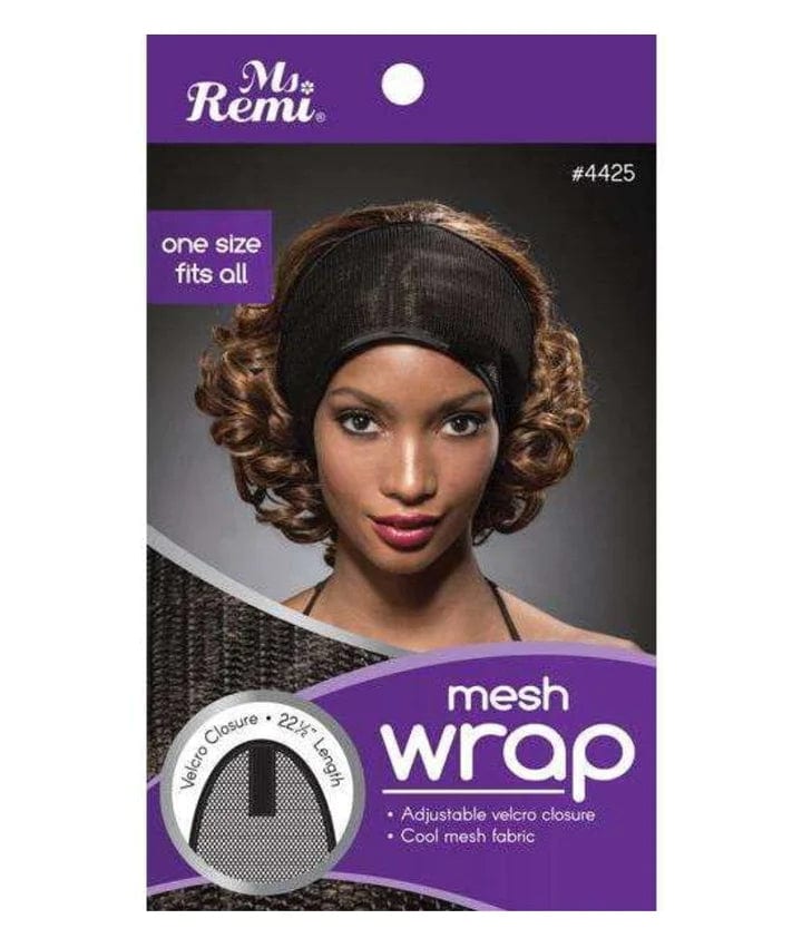 Annie #4425 Mesh Wrap One Size Black