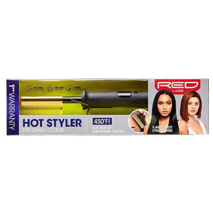 Red by Kiss Hot Styler Pressing Comb HC0150