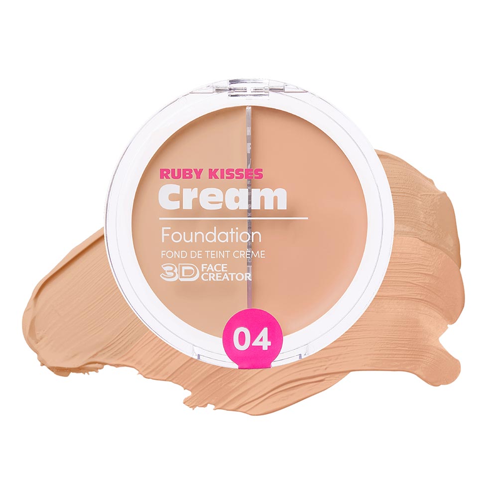 Ruby Kisses 3D Face Creator Duo Foundation & Concealer RDF04 – Level 4