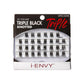 IEK Trio Triple Black Lash Cluster