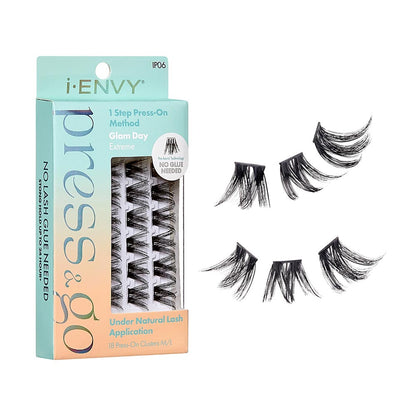 i-Envy Press & Go Press On Cluster Lashes 18 Pack
