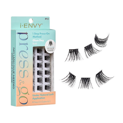 i-Envy Press & Go Press On Cluster Lashes 18 Pack