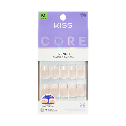 Kiss Core French Nails