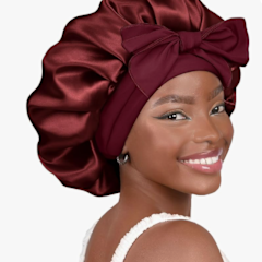 Bonnet With Matching Sleep Mask