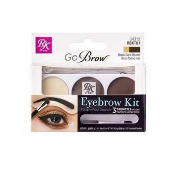 Ruby Kisses Go Brow Eyebrow Kit - RBKT