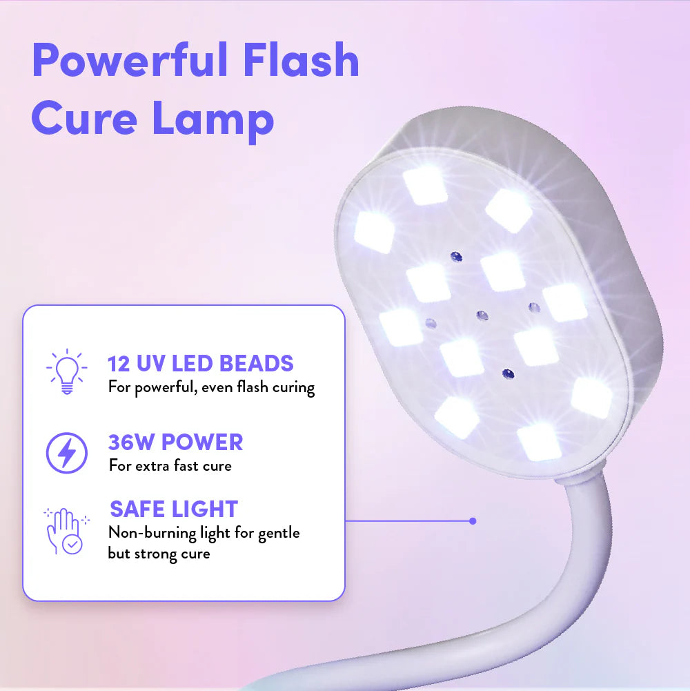 Cordless Mini UV Lamp (White) MUV01