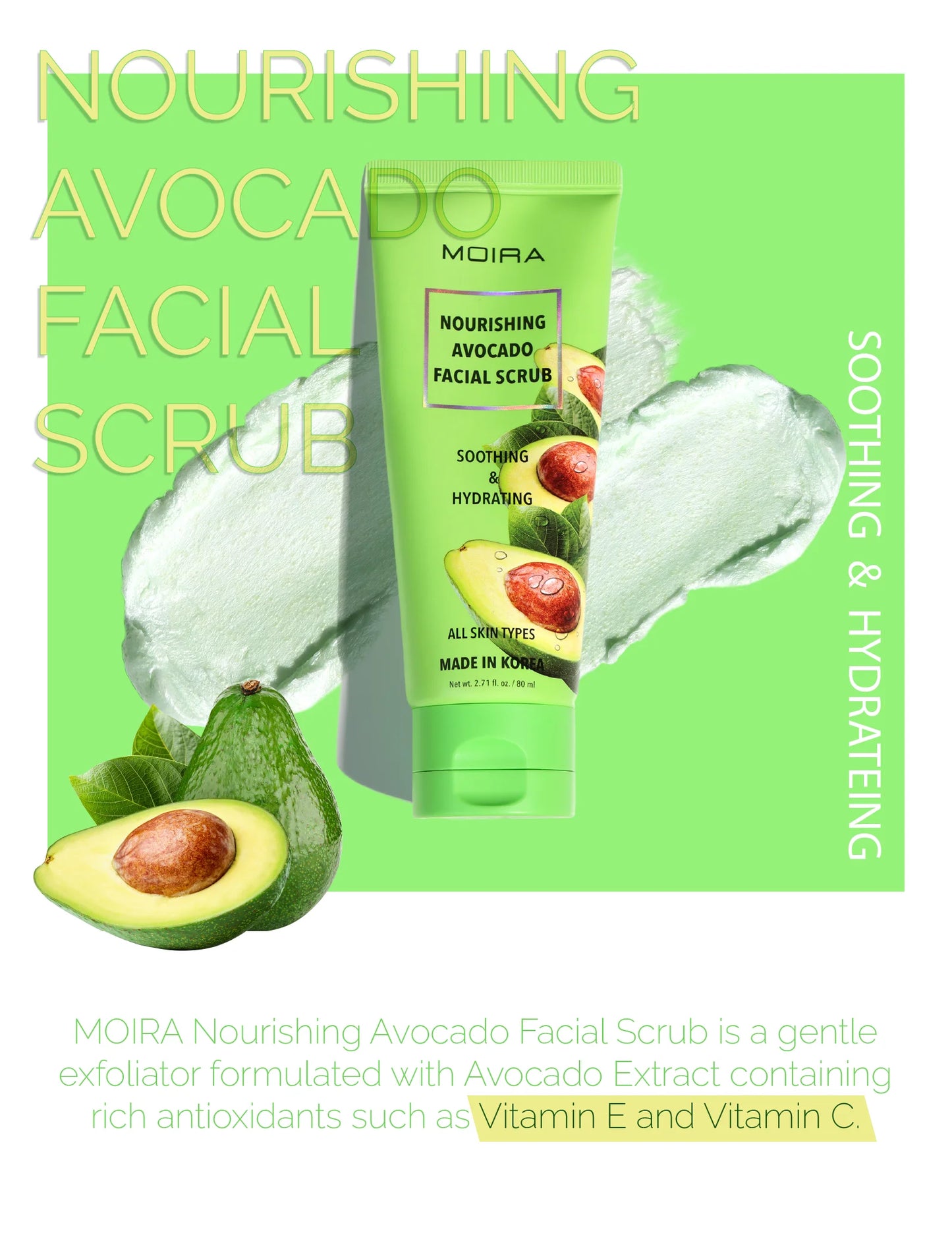 Refreshing Moira Facial Scrub