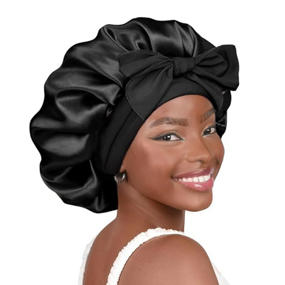 Ms Remi Silky Wide Edge Strap Day & Night Cap XL Black 03701