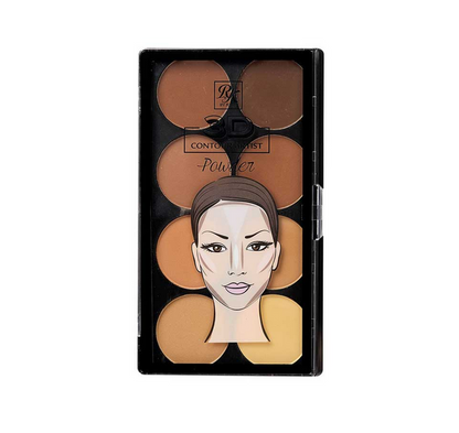 Ruby Kisses 3D Contour Artist Powder Palette - RPCP