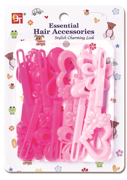 Beauty Town Spring Time Hair Barrettes - Pink Mix
