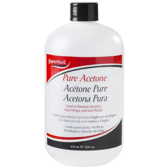 SUPERNAIL 100% Pure Acetone 16 OZ