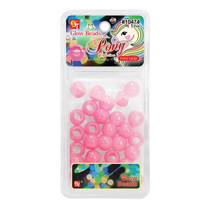 BT Extra Large Glow Round Beads