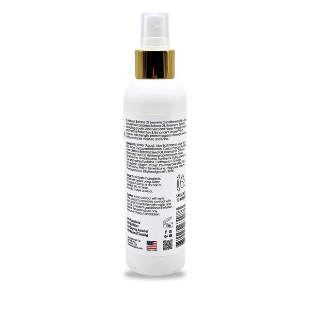 By Natures Batana Thermal Protection Leave-In-Mist 6 oz