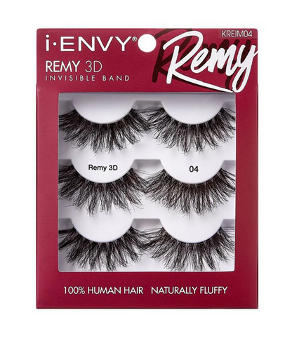 Kiss i-Envy Remy 3D Invisible Band Lashes 3 Pack