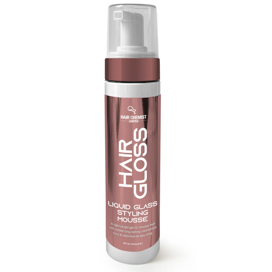 Hair Chemist Hair Gloss Liquid Glass Styling Mousse 8 oz