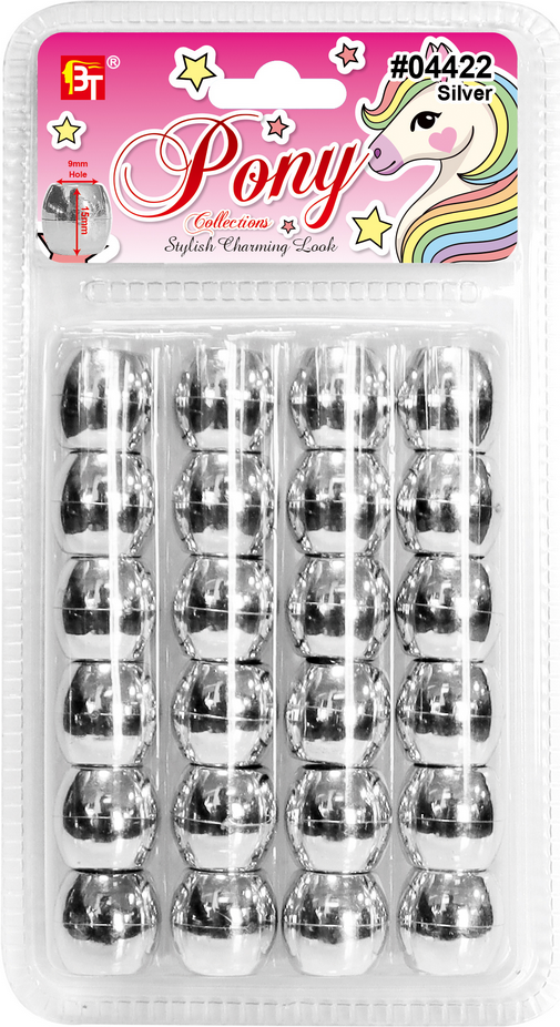 BT Metalic Jumbo Beads