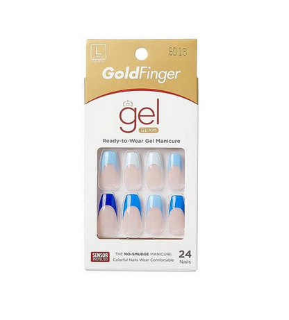 Gold Finger Gel Glam Ready-to-Wear Manicure Kit GD