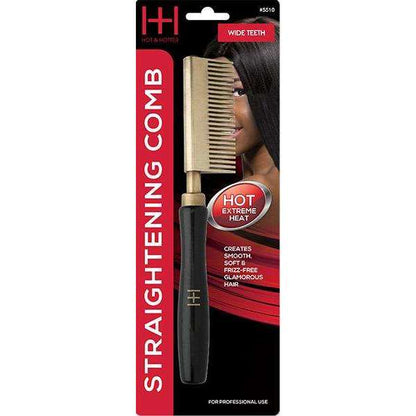 Annie #5510 Straightening Comb - Wide Teeth