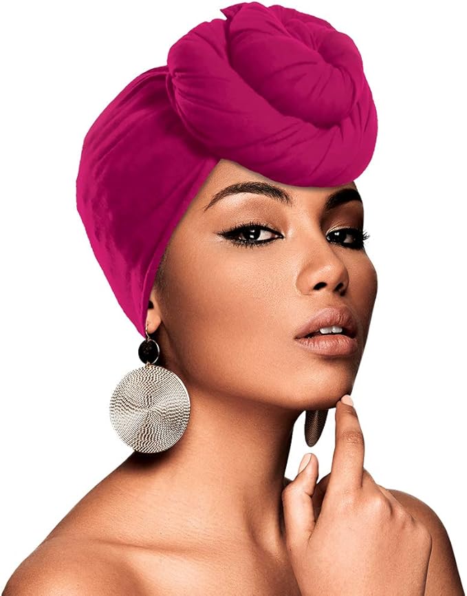 Crinkle Head Wrap Scarf