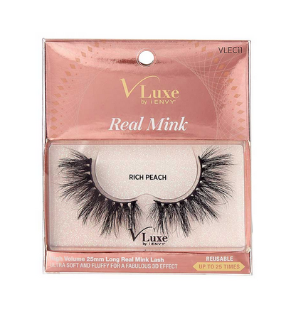 Kiss i-Envy V-Luxe Real Mink Lash Collection