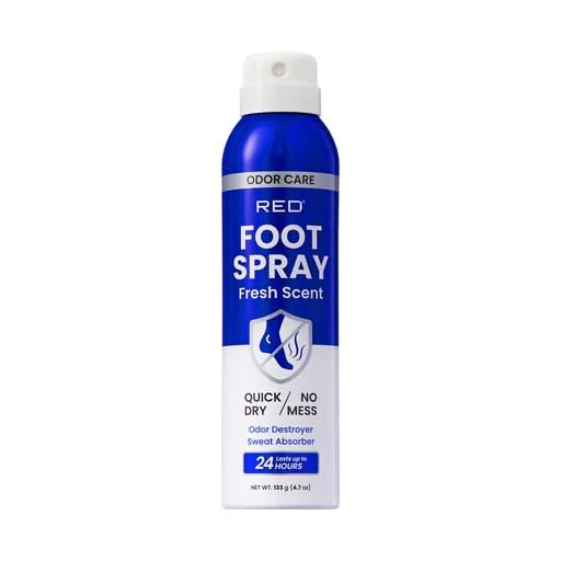 RED Foot Deodorant Spray 4.7 oz