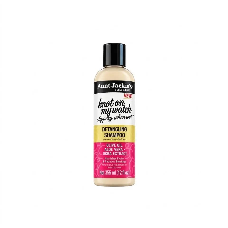 Aunt Jackie Knot on My Watch Slippery When Wet Detangling Shampoo 12oz