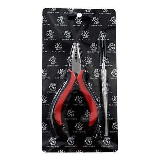 Hair Couture Red Plier Set w Needle