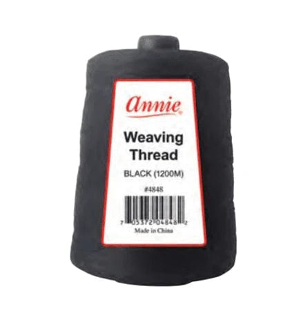 Annie Weaving Thread Black 1200M 4848