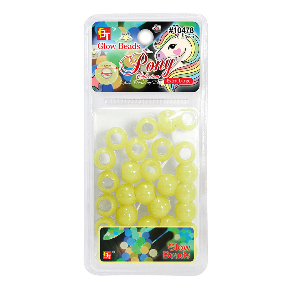 BT Extra Large Glow Round Beads