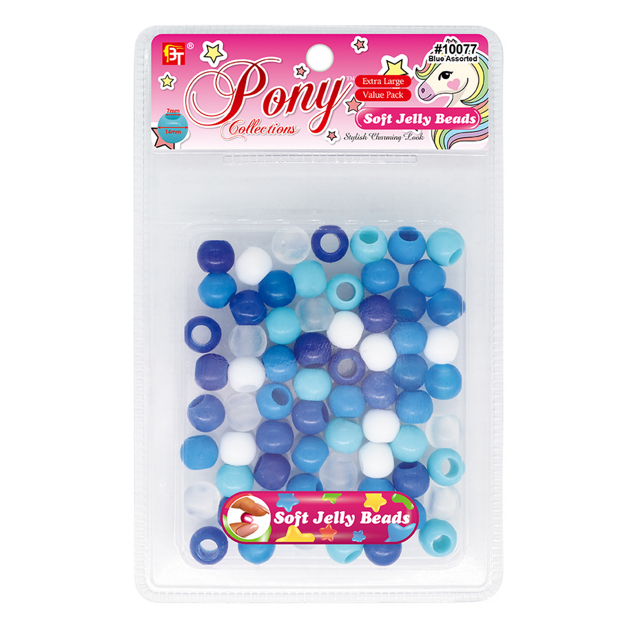 Beauty Town Extra Large Soft Jelly Round Beads