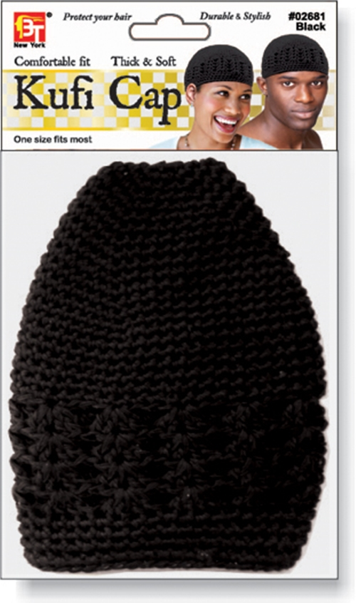 Beauty Town Kufi Cap One Size Fits Most