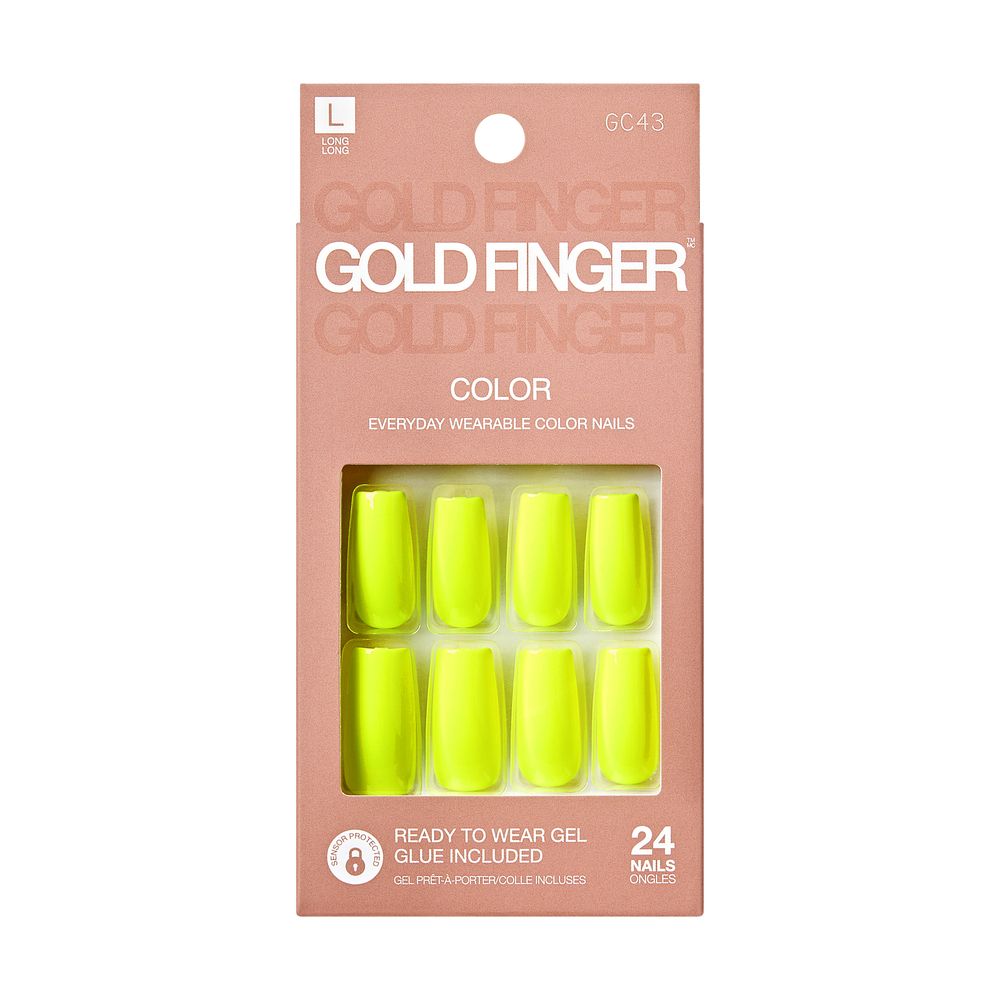 Gold Finger Gel Glam Ready-to-Wear Gel Manicure Kit GC