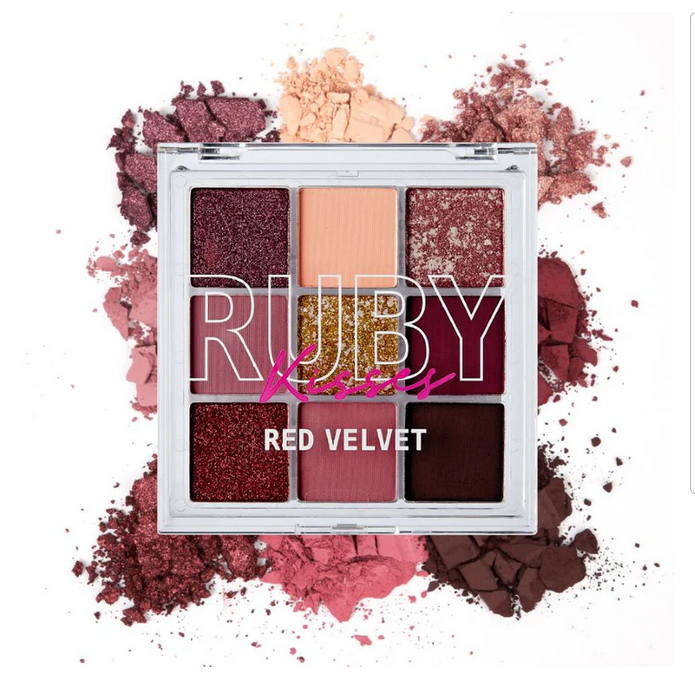 Ruby Kisses Makeup Palette Red Velvet Single RMPS17