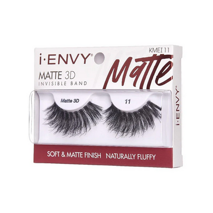 Kiss i-Envy Matte 3D Invisible Band Strip Lashes