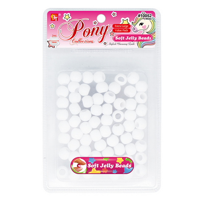 Beauty Town Extra Large Soft Jelly Round Beads