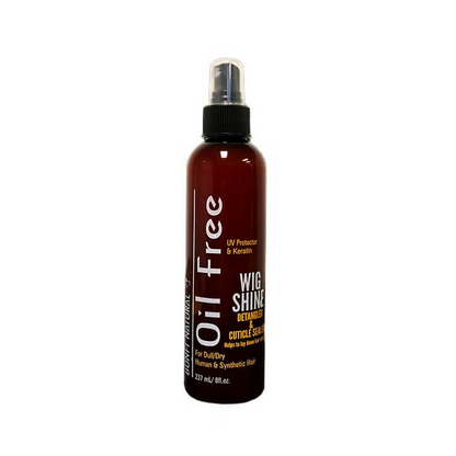 Bonfi Natural Oil Free Wig Shine Detangler and Cuticle Sealer for Human or Synthetic Hair