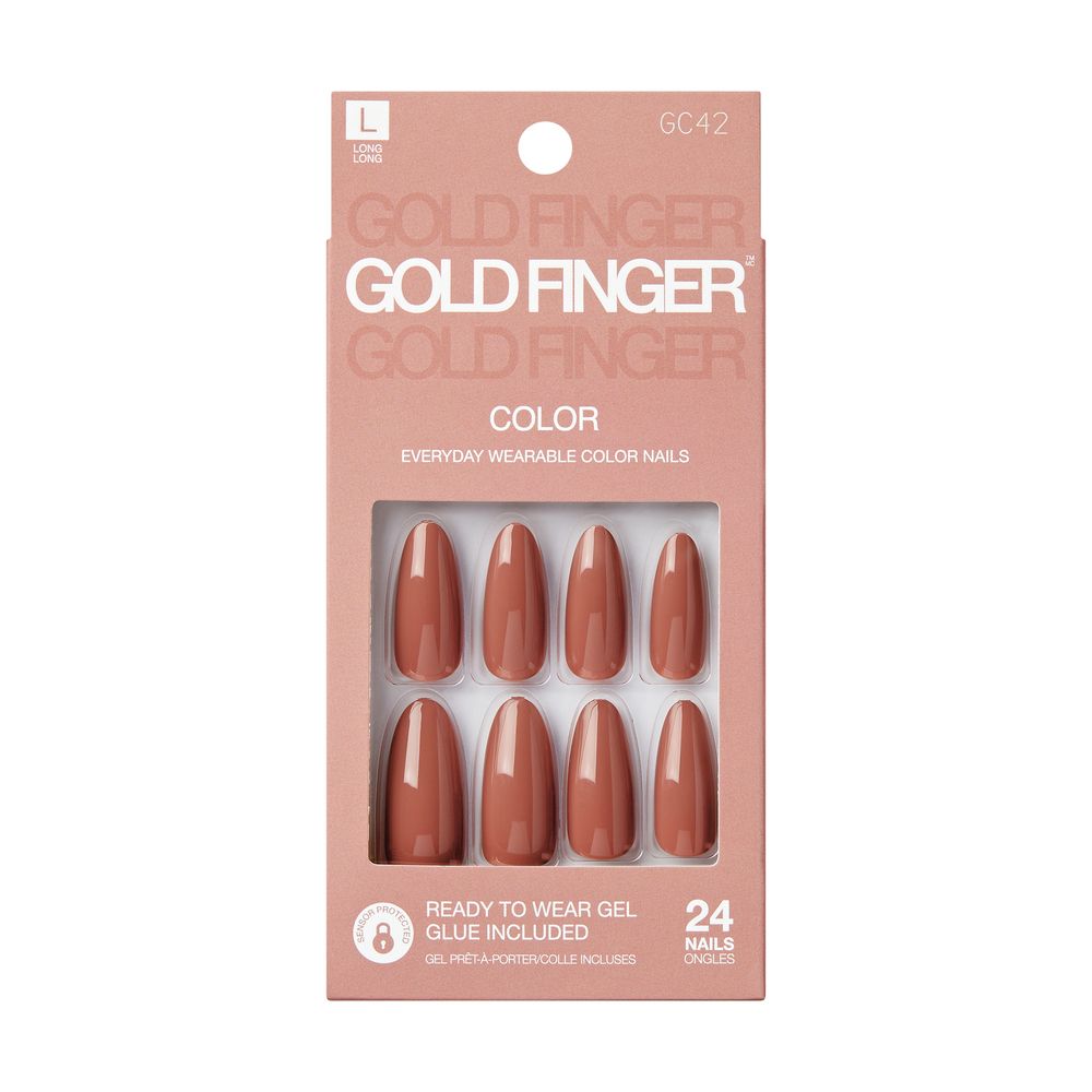 Gold Finger Gel Glam Ready-to-Wear Gel Manicure Kit GC