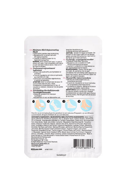 Kiss Hydrating Foot & Toenail Mask Socks KFM01