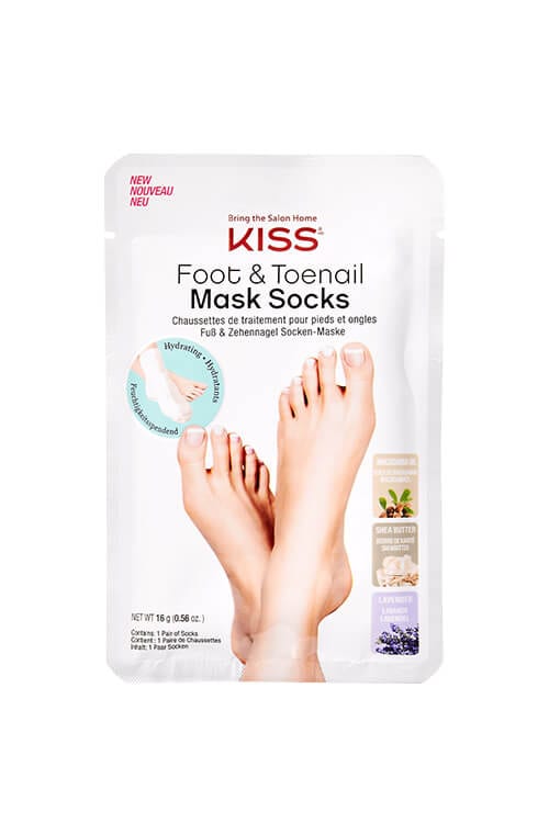 Kiss Hydrating Foot & Toenail Mask Socks KFM01