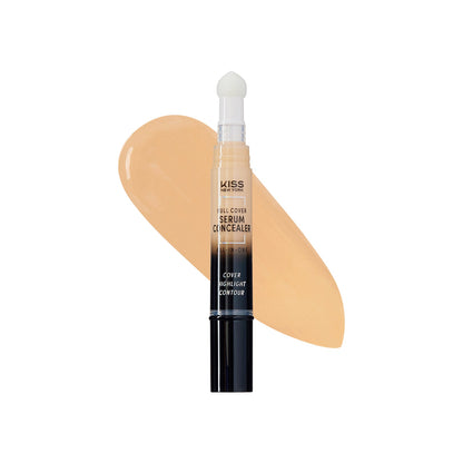 Kiss New York Full Cover Serum Concealer with Sponge Tip