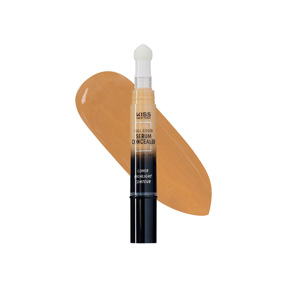Kiss New York Full Cover Serum Concealer with Sponge Tip